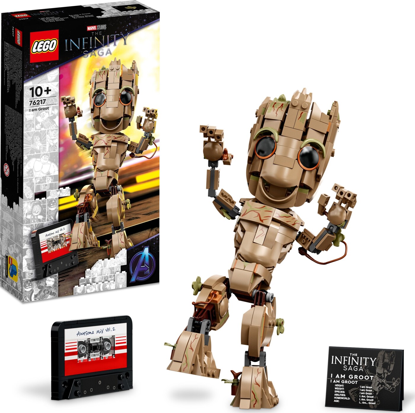 Billede af Lego Marvel - Jeg Er Groot - 76217