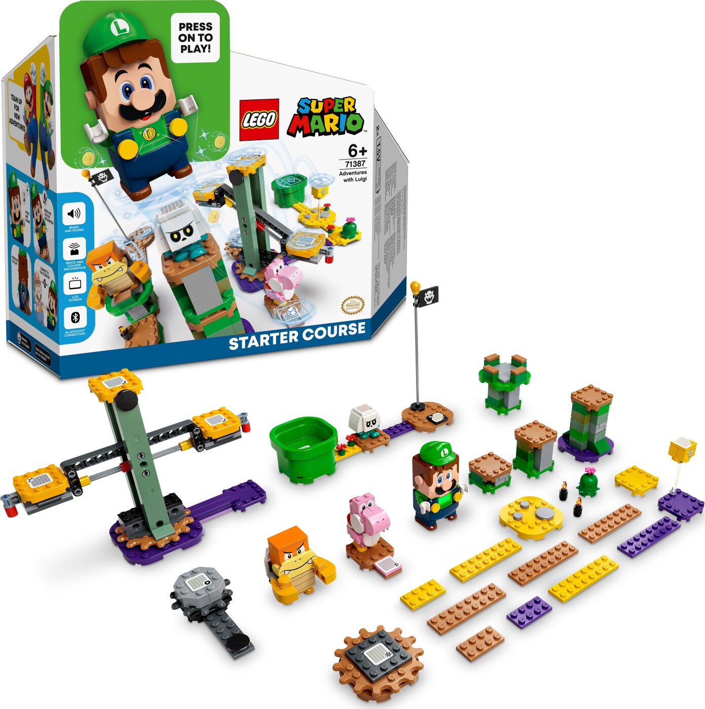 Billede af Lego Super Mario - Eventyr Med Luigi - Startbane - 71387