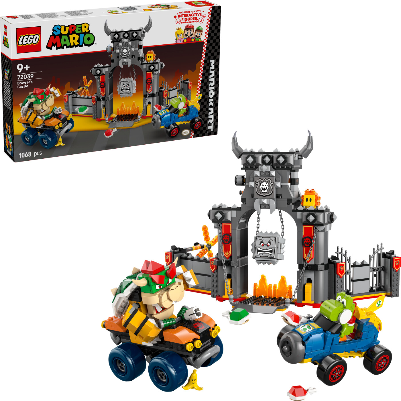 Lego Super Mario - Mario Kart - Bowser's Castle