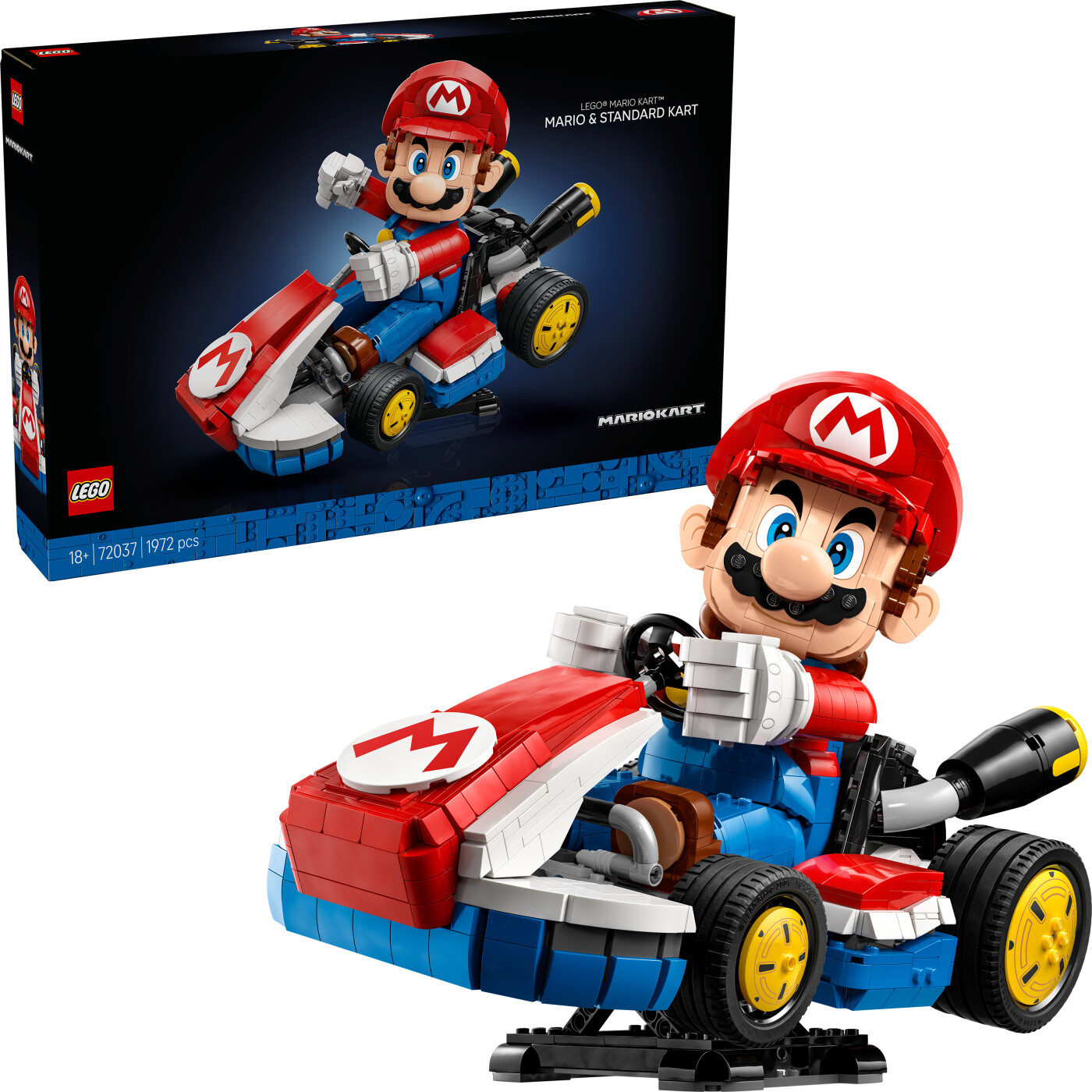 Lego Super Mario - Mario Og Standard Kart