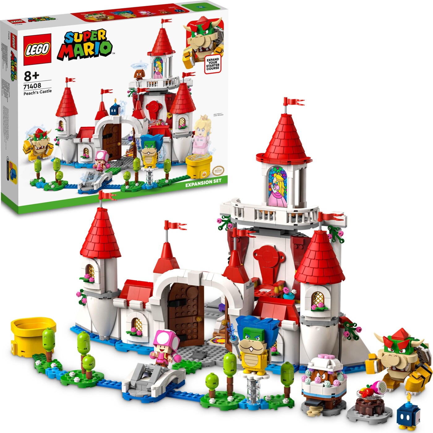 Billede af Lego Super Mario - Peachs Castle Udvidelsessæt - 71408 hos Gucca.dk