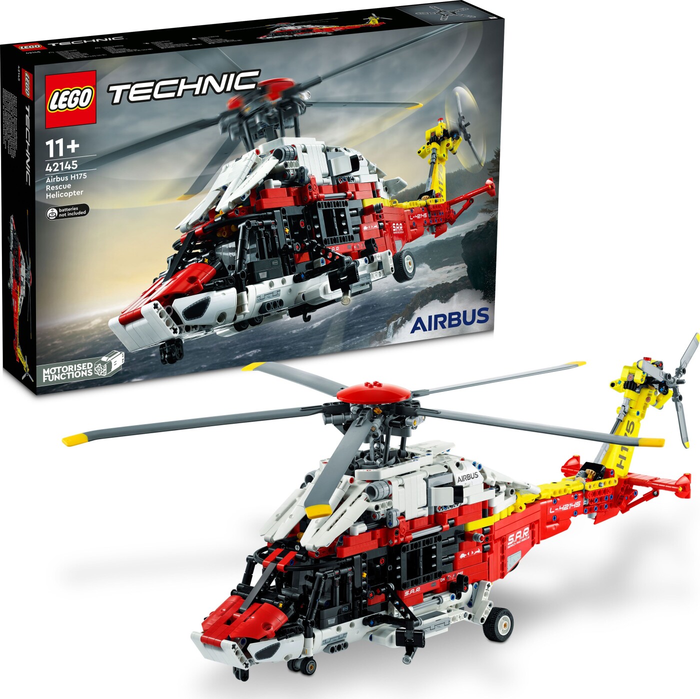 Billede af Lego Technic - Airbus H175 Redningshelikopter - 42145