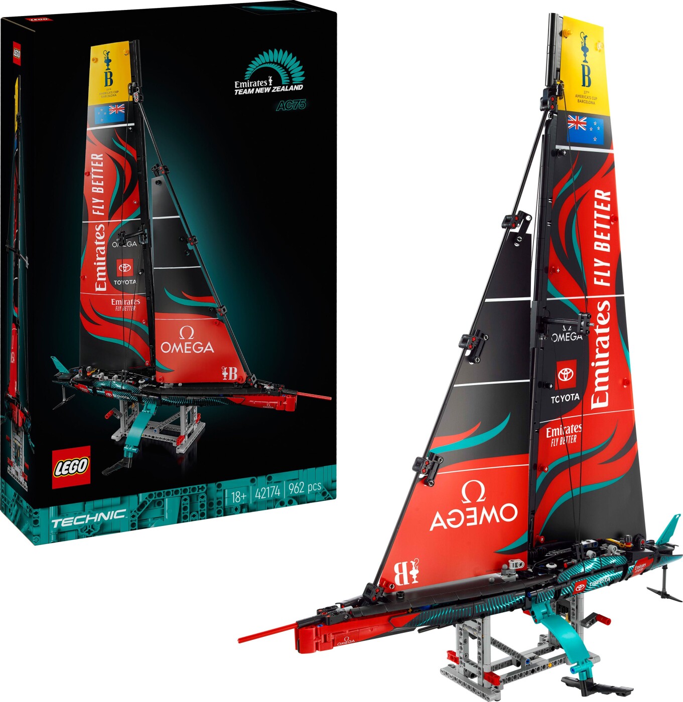 Lego Technic - Emirates Team New Zealand Ac75 Yacht - 42174