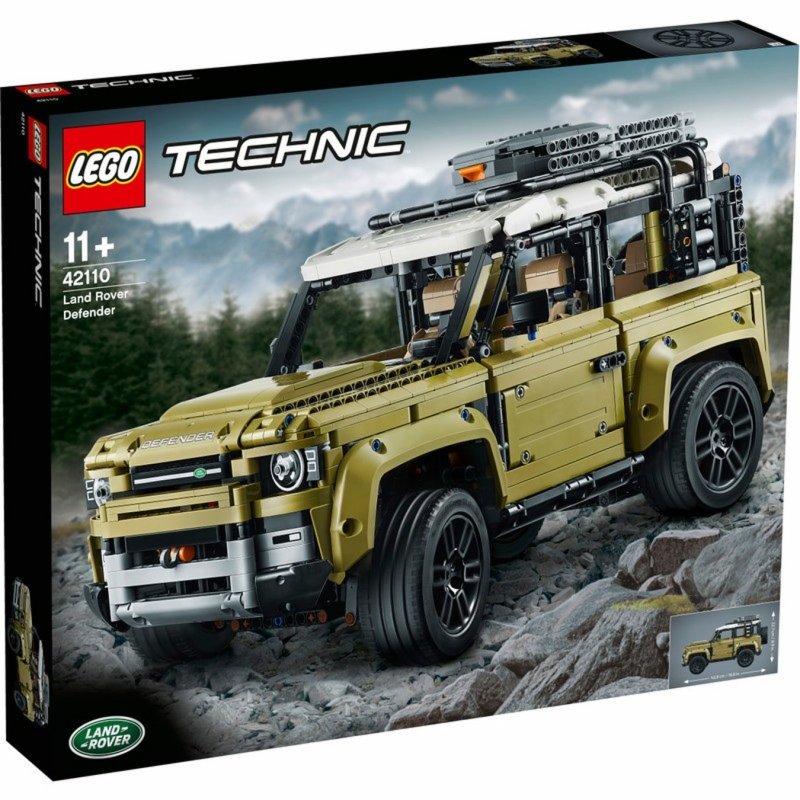 Lego Technic Bil Land Rover Defender 42110 Se tilbud og køb på