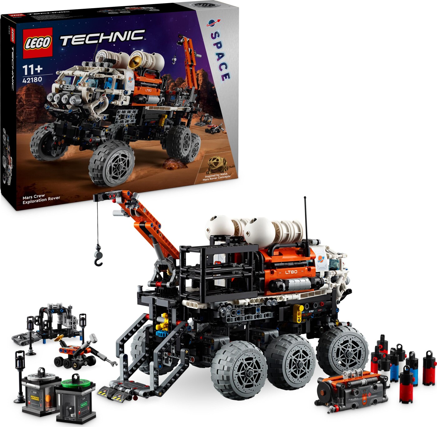 Billede af Lego Technic Space - Mars-teamets Udforskningsrover - 42180