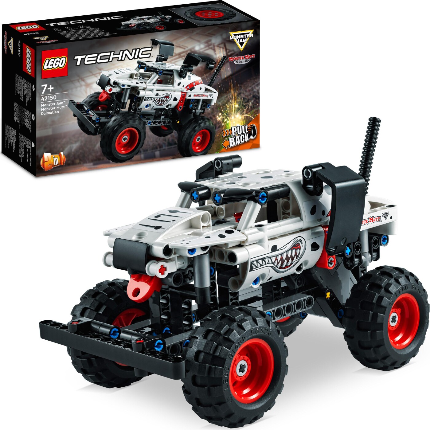 Billede af Lego Technic - Monster Jam - Monster Mutt Dalmatian - 42150 hos Gucca.dk