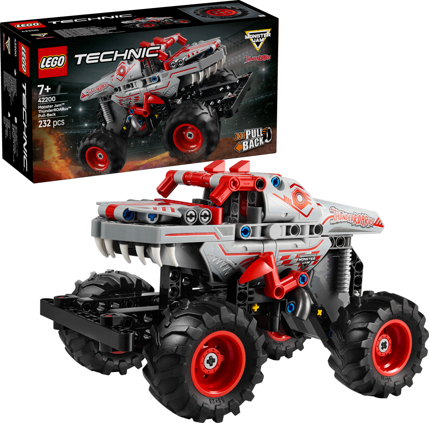 Lego - Technic - Monster Jam Thunderroarus Pull-back (42200)