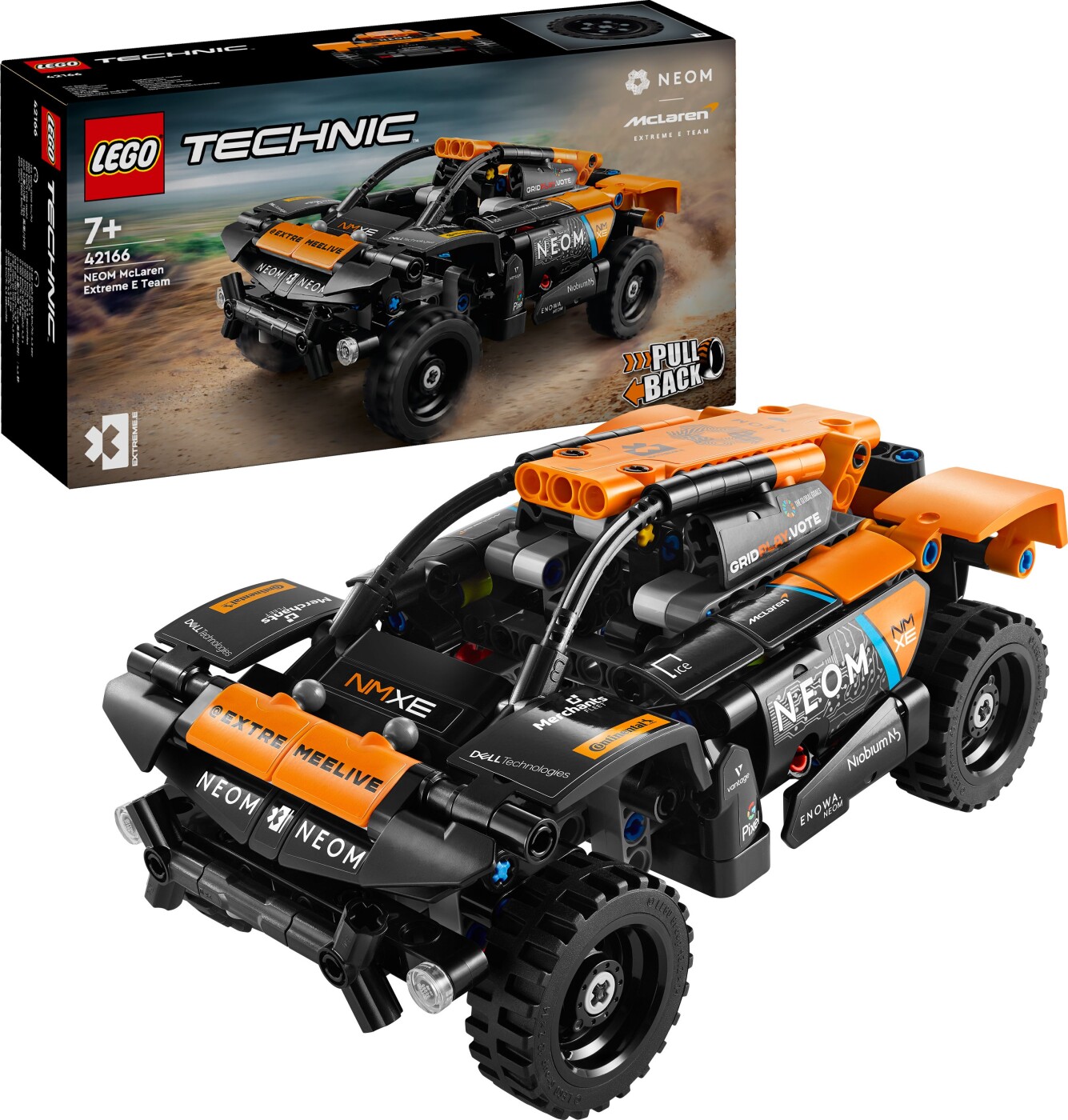 Billede af Lego Technic - Neom Mclaren Extreme E-racerbil - 42166 hos Gucca.dk