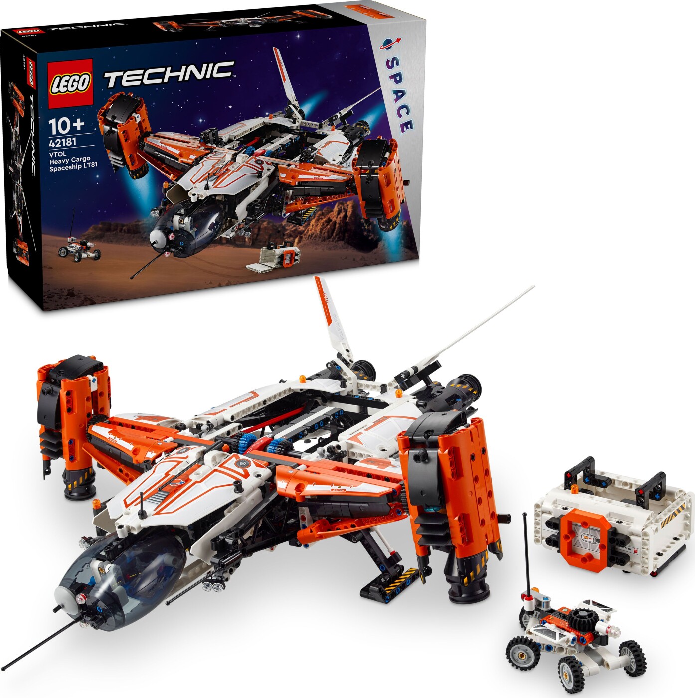 Billede af Lego Technic Space - Vtol Transportrumskib Lt78 - 42181 hos Gucca.dk
