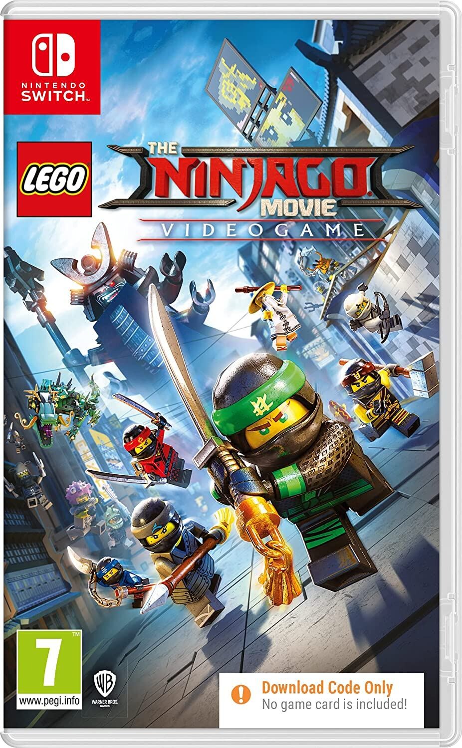 LEGO The Ninjago Movie: Videogame (Code In Box) Nintendo Switch Spil - GEEKD.dk