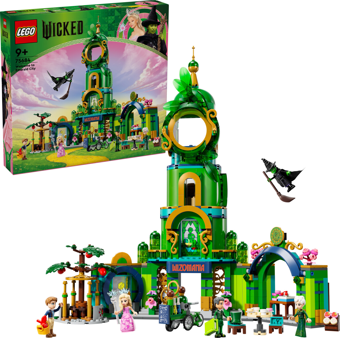 Lego - Wicked - Velkommen Til Emerald City (75684)