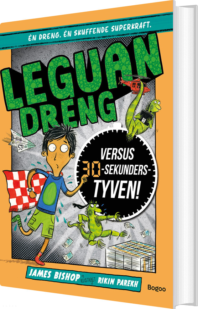 Leguandreng - Versus 30-sekunders-tyven - James Bishop - Bog