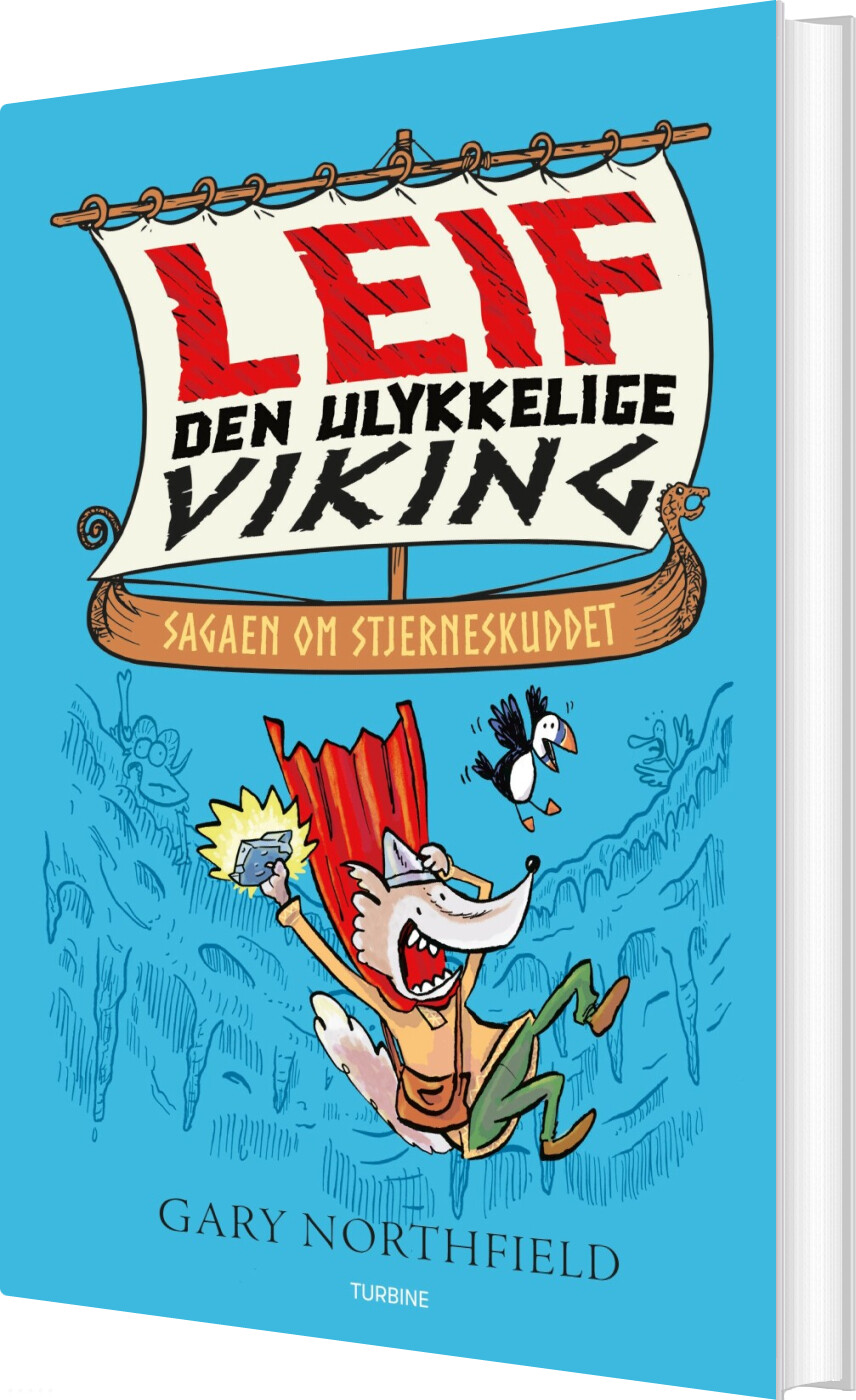 Billede af Leif Den Ulykkelige Viking. Sagaen Om Stjerneskuddet - Gary Northfield - Bog