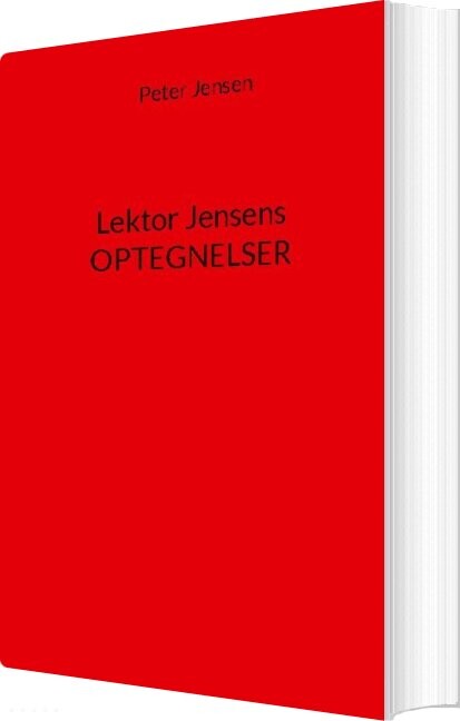 Billede af Lektor Jensens Optegnelser - Peter Jensen - Bog