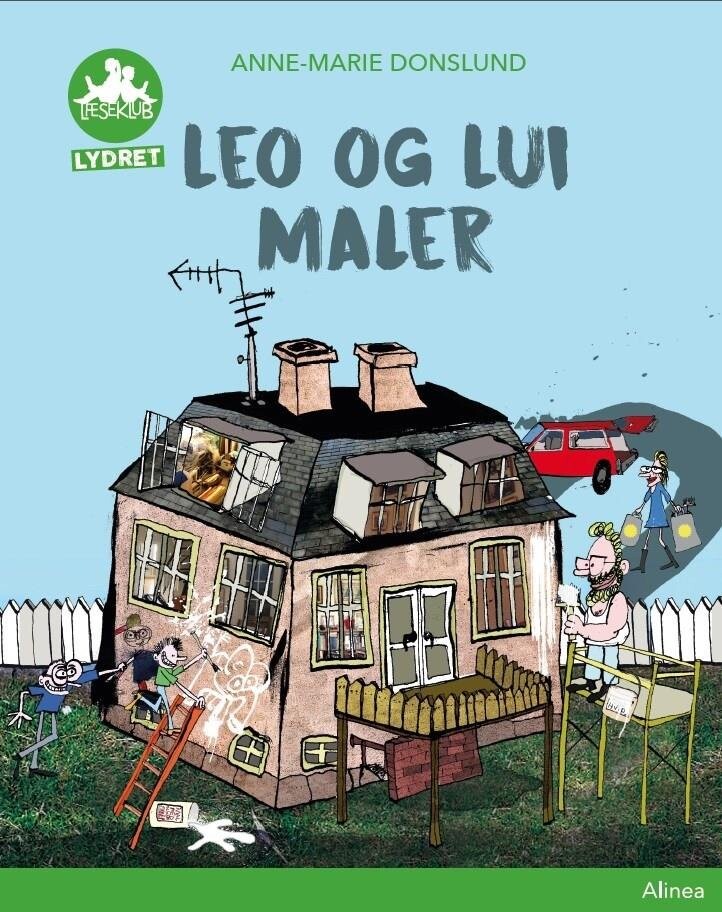 Billede af Leo Og Lui Maler - Grøn Læseklub - Anne-marie Donslund - Bog
