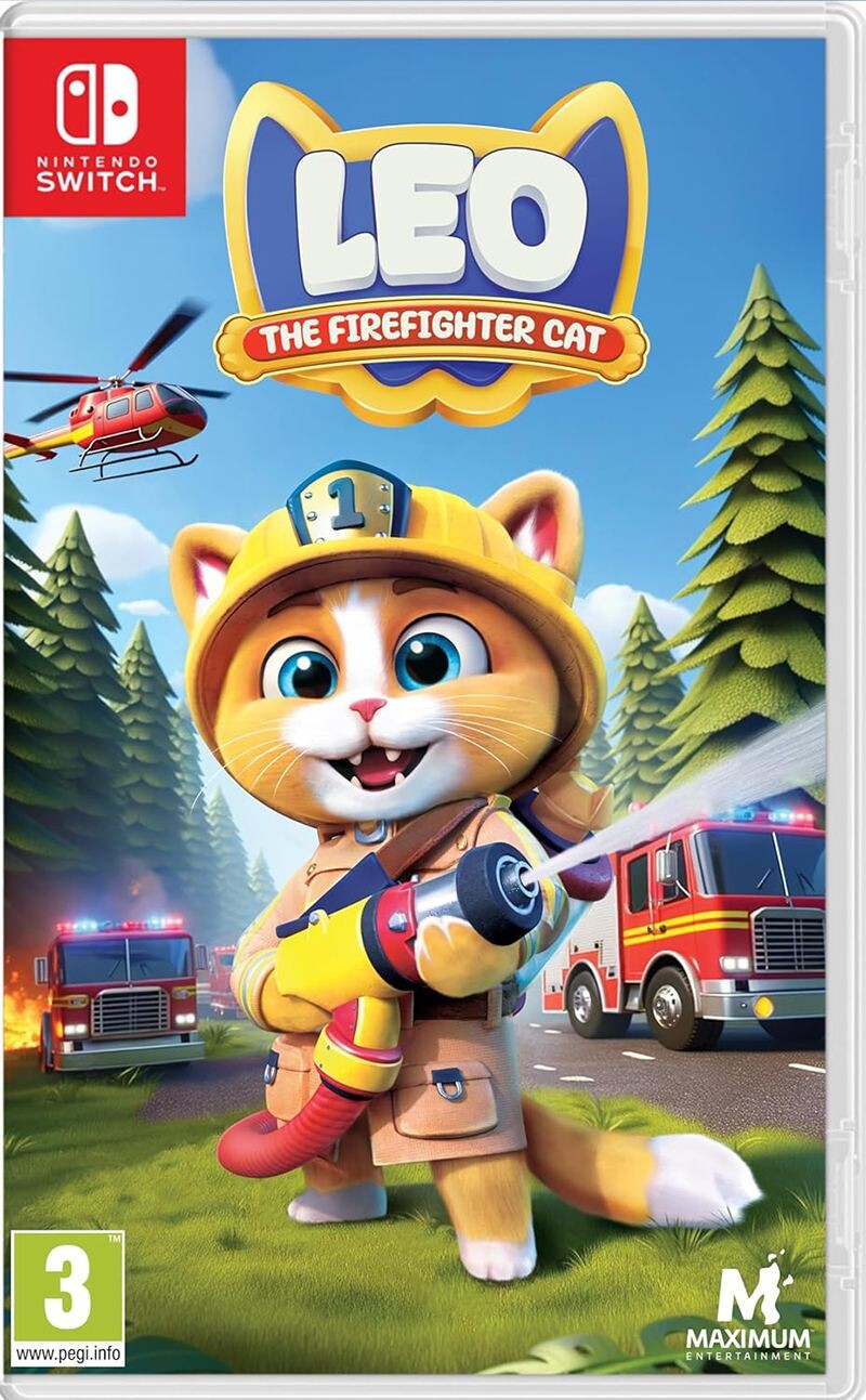 Leo The Firefighter Cat - Nintendo Switch