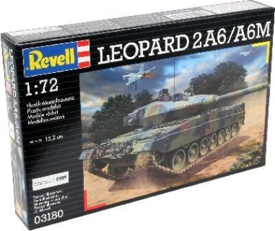 Se Revell - Leopard 2a6 Tank Byggesæt - 1:72 - 03180 hos Gucca.dk