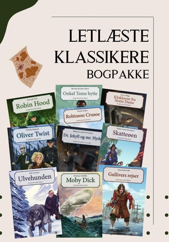 Letlæste Klassikere - Bogpakke 1 - Bog