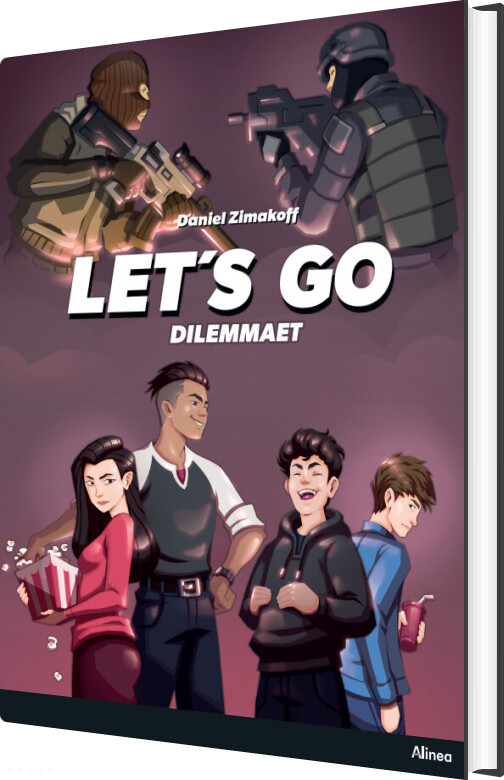 Billede af Let's Go Dilemmaet, Sort Læseklub - Daniel Zimakoff - Bog