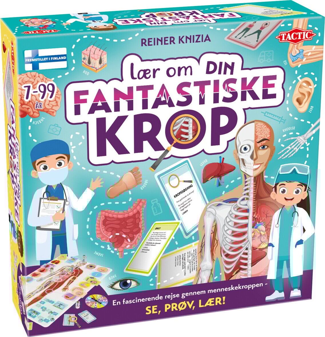 Tactic - Lær Om Din Fantastiske Krop - Spil