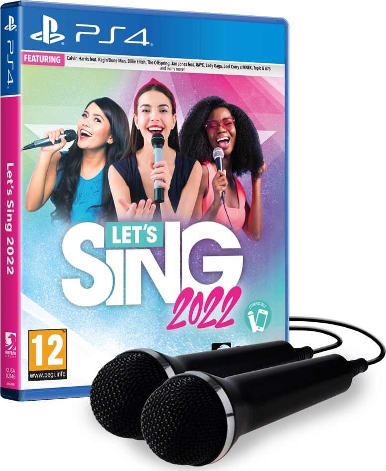Let's Sing 2022 - Double Mic Bundle PS4