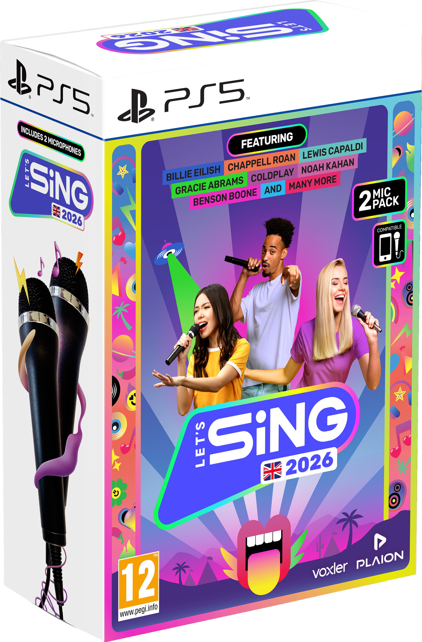 Let's Sing 2026 (2-mic) - PS5