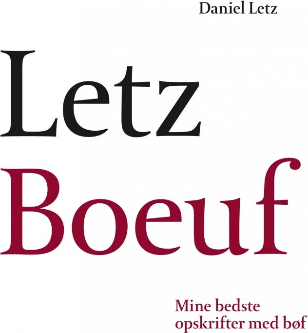 Billede af Letz Boeuf - Daniel Letz - Bog