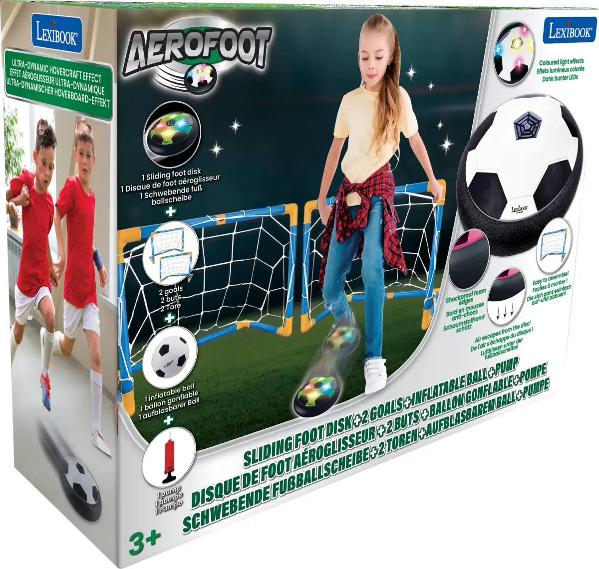 Lexibook - Aerofoot Glidefodbold