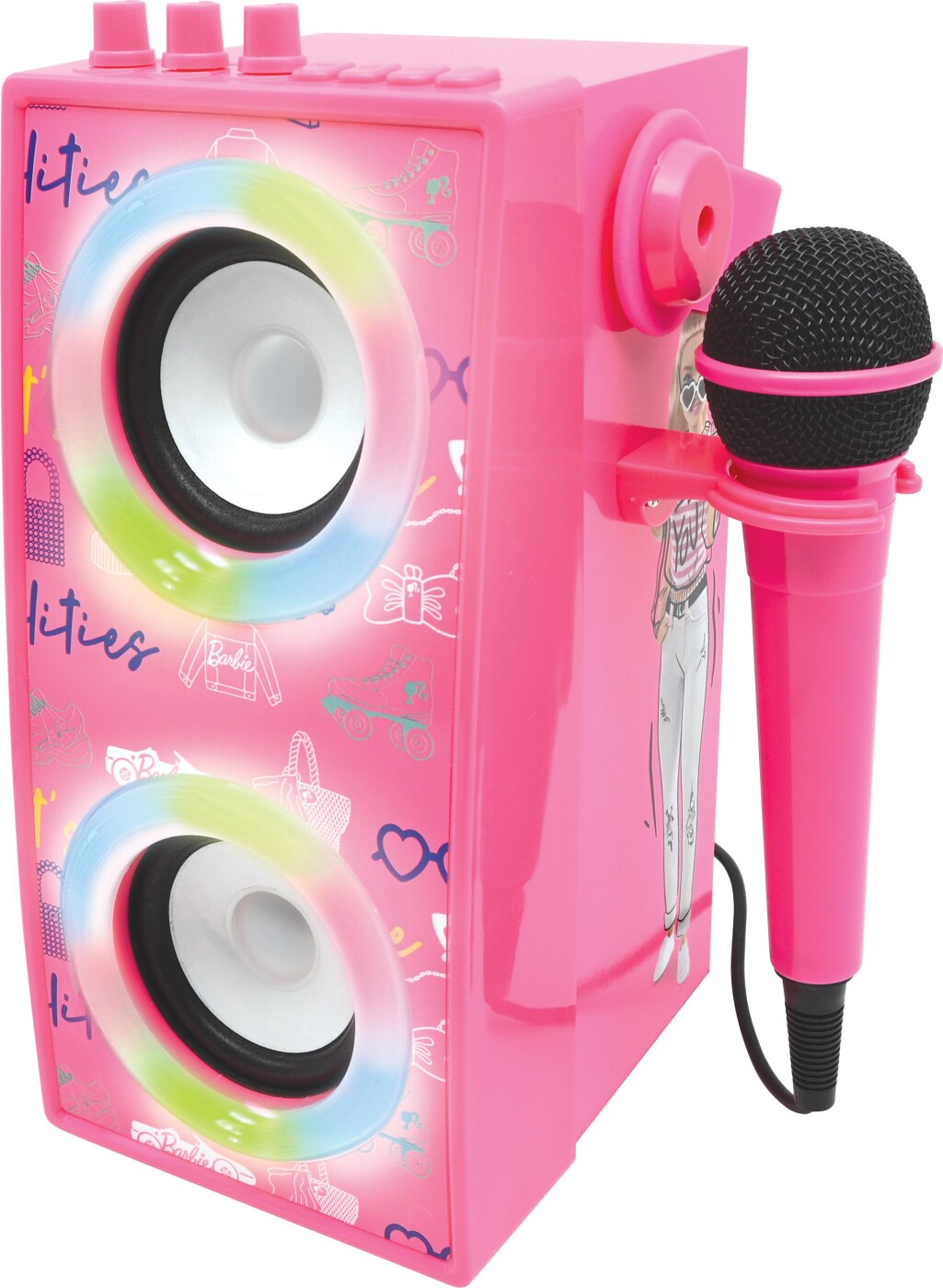 Barbie - Karaoke Til Børn - Bluetooth Højttaler - Lexibook