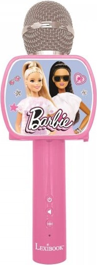 Se Barbie - Karaoke Mikrofon - Bluetooth - Lexibook hos Gucca.dk