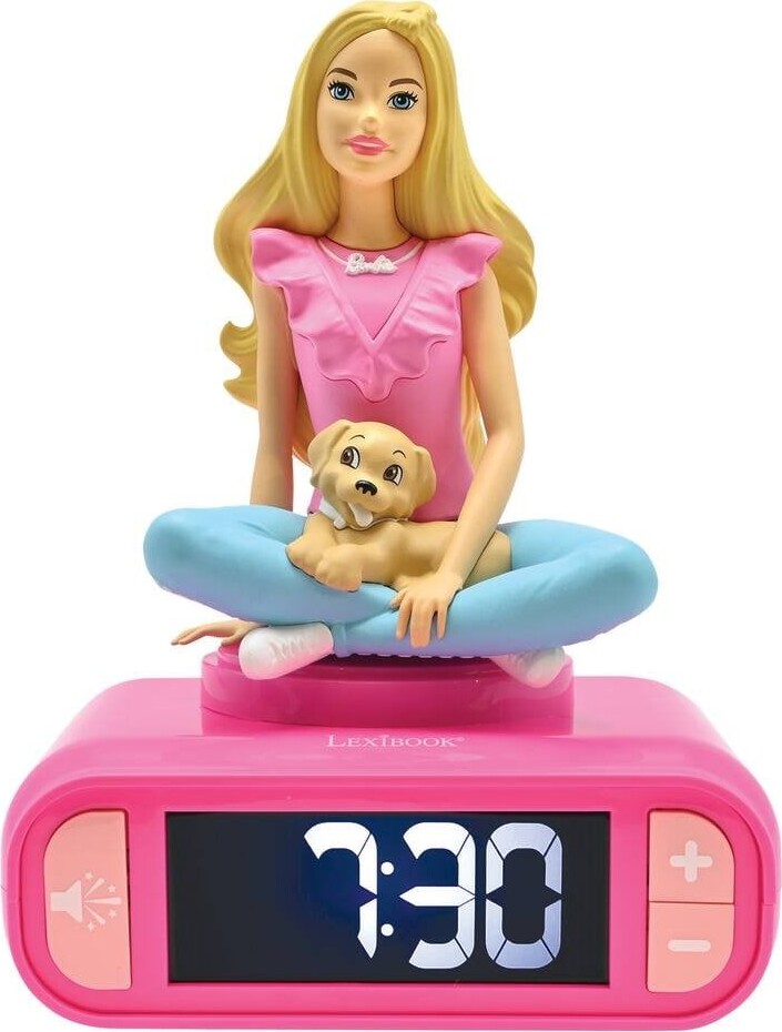 Se Lexibook - Barbie - Digitalt 3d-vækkeur hos Gucca.dk