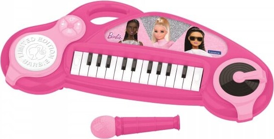 Barbie Keyboard Med Mikrofon - Lexibook