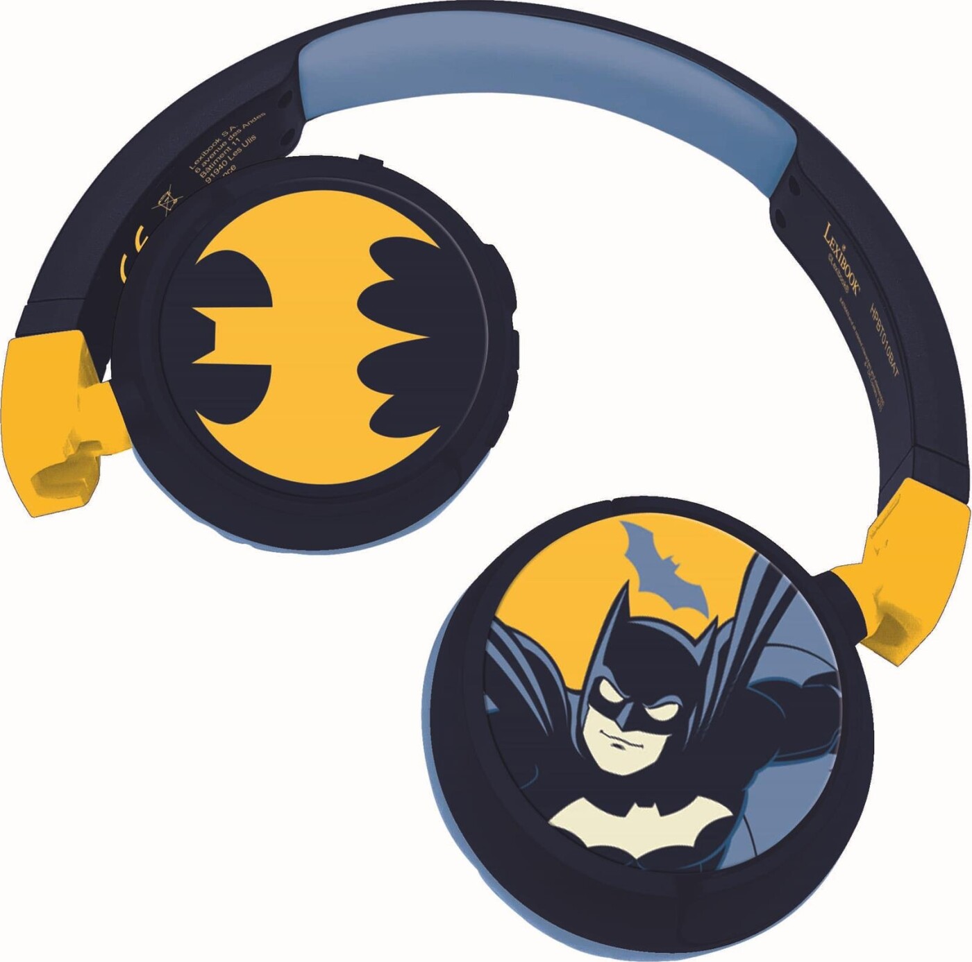 Bluetooth Hovedtelefoner Til Børn - Batman - Foldbare - 85 Db - Lexibook