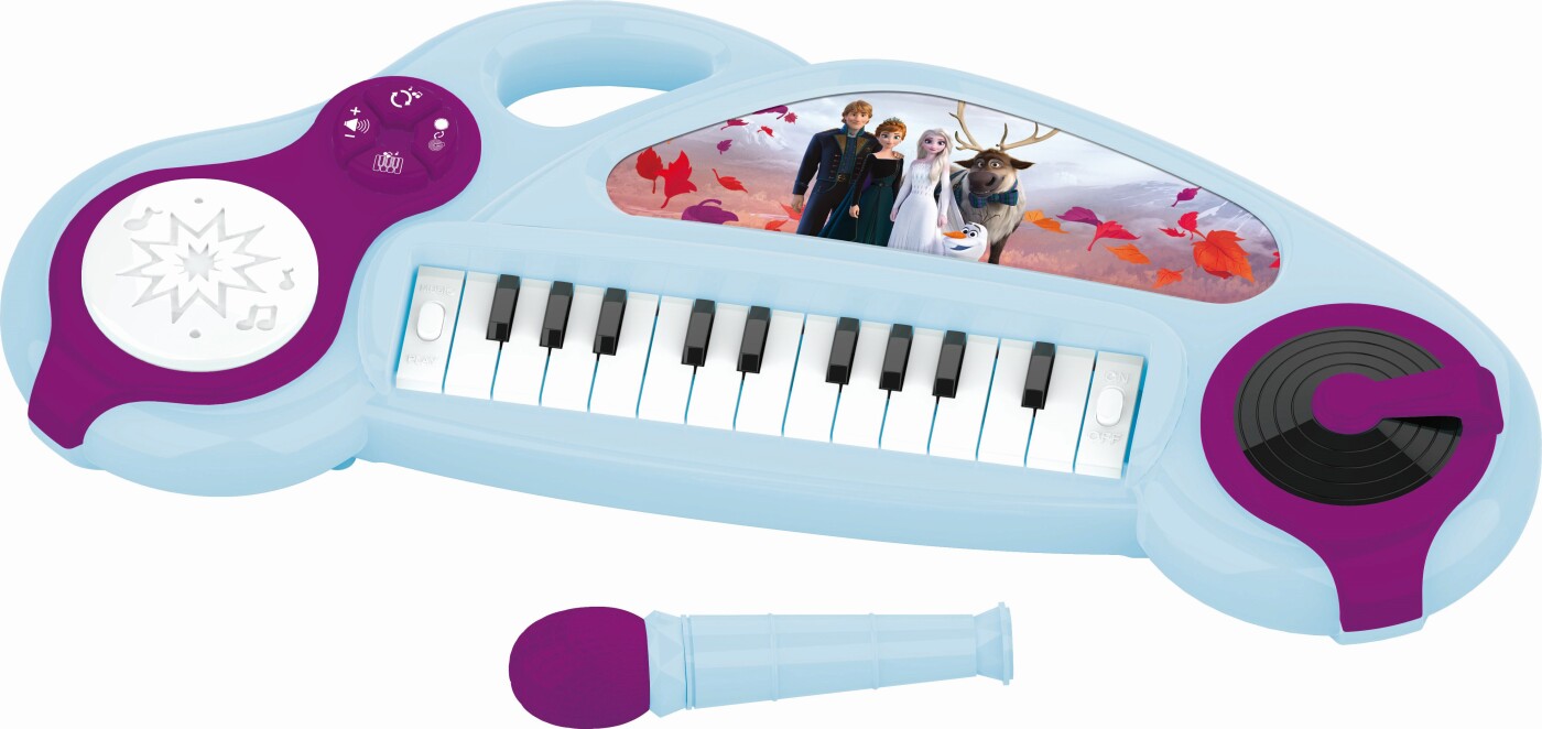 Lexibook - Frozen Keyboard Med Lys - Inkl. Mikrofon - Disney