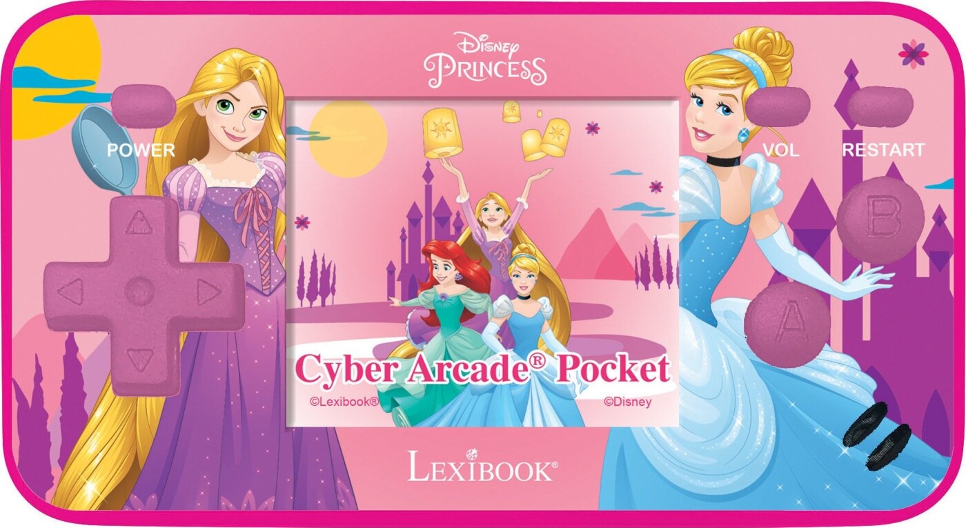 Billede af Lexibook - Disney Prinsesse - Håndholdt Konsol Cyber Arcade® Pocket