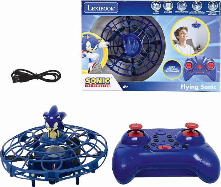 Lexibook - Flying Sonic - Drone Med Figur