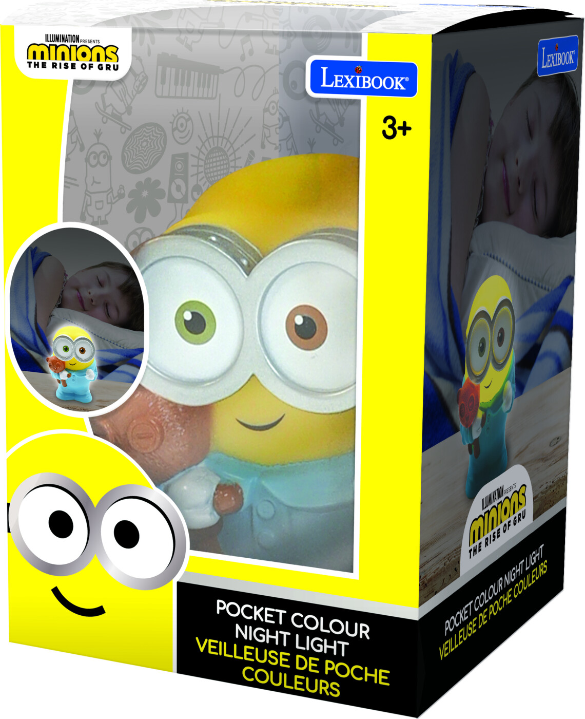 Lexibook - Grusomme Mig 4 - Minions 3d Natlampe Og Figur