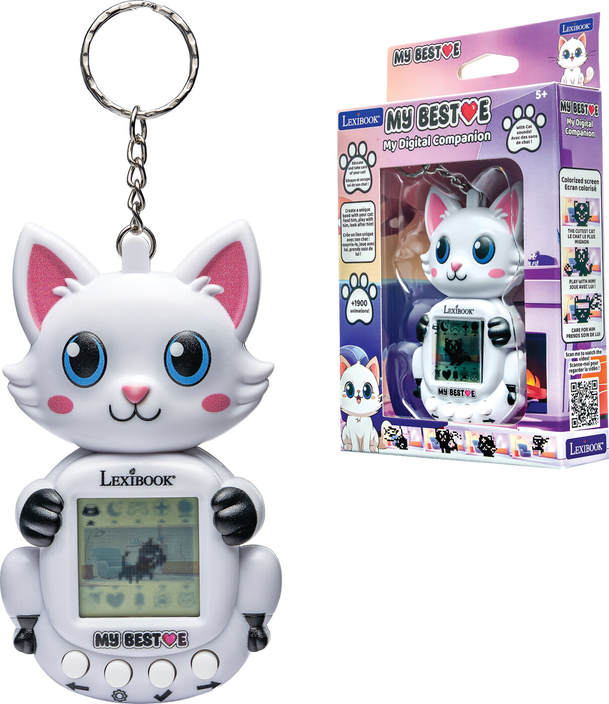 Lexibook - My Bestie - My Digital Companion - Nøglering Kat