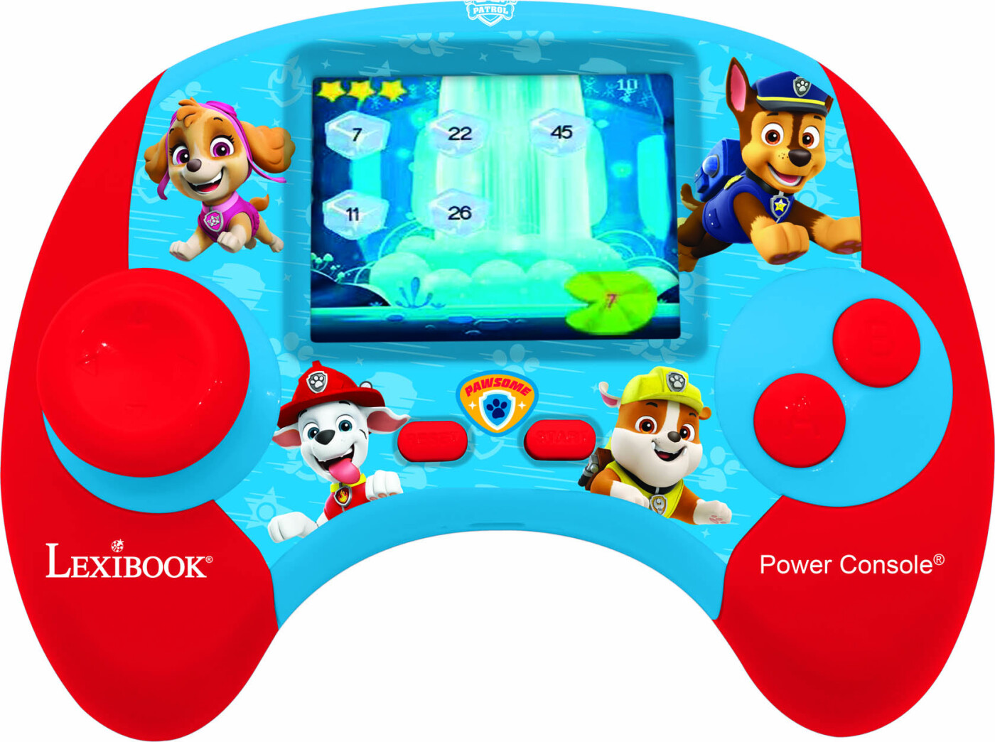 Lexibook - Paw Patrol Pædagogisk Håndholdt Tosproget Konsol Med Lcd-skærm