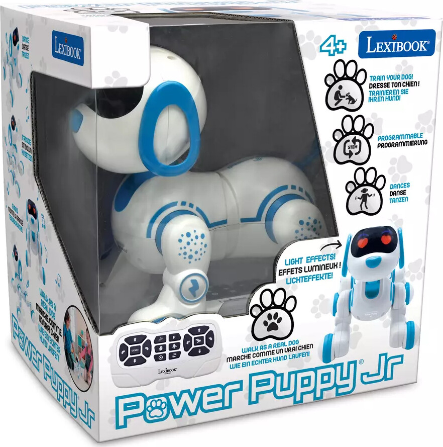 Lexibook - Power Puppy Jr. - Robothvalp Fjernstyret Legetøj