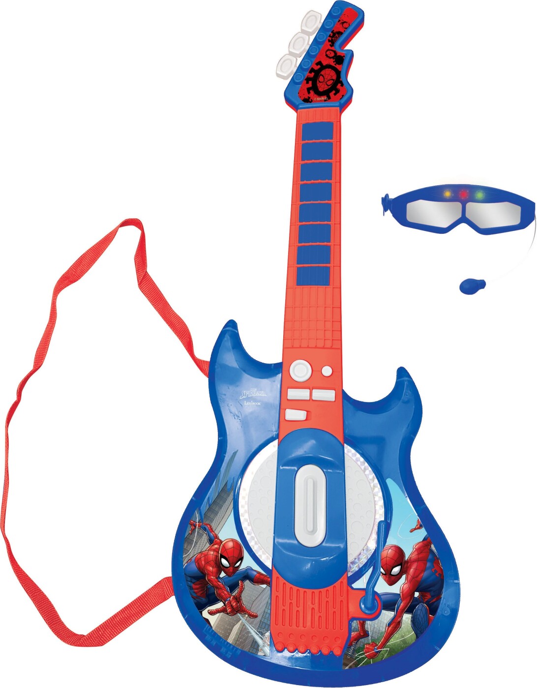 Billede af Spiderman - El Guitar Til Børn - Lexibook