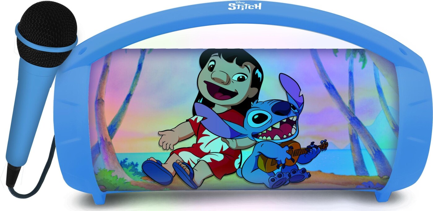 Stitch – Bluetooth Højttaler Med Lys Og Mikrofon – Lexibook