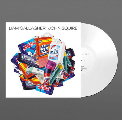 LIAM GALLAGHER &amp amp  JOHN SQUIRE Liam Gallagher &amp amp  John Squire (White Vin