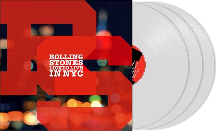 The Rolling Stones - Licked Live In Nyc - Limited Opaque White - Vinyl Lp