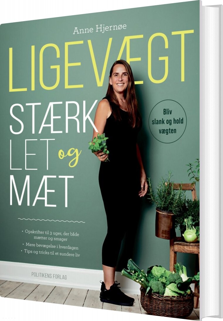 Billede af Ligevægt - Stærk, Let Og Mæt - Anne Hjernøe - Bog