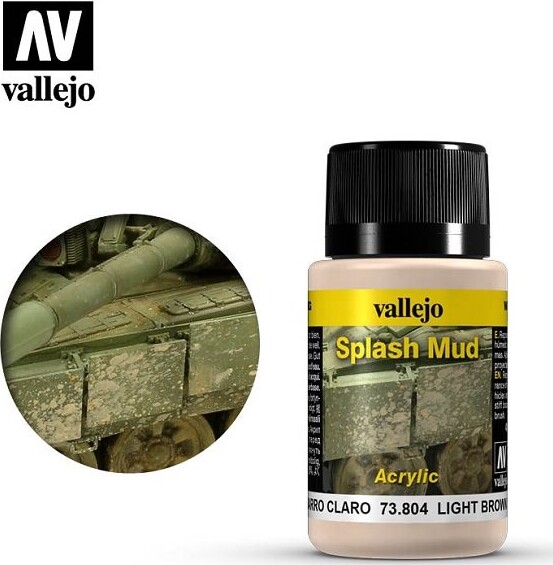 Vallejo - Splash Mud - Light Brown 40 Ml