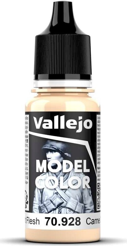 Vallejo - Model Color - Light Flesh Mat - 17-18 Ml - 70928