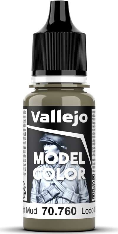 Vallejo - Model Color - Light Mud Mat - 18 Ml - 70760