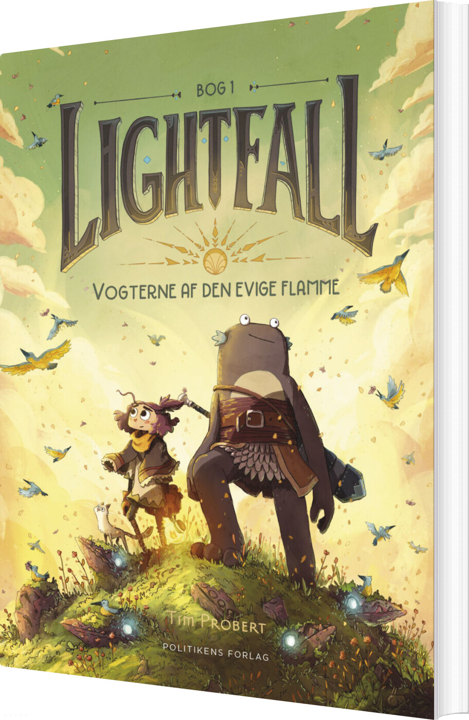 Billede af Lightfall 1 - Vogterne Af Den Evige Flamme - Tim Probert - Bog