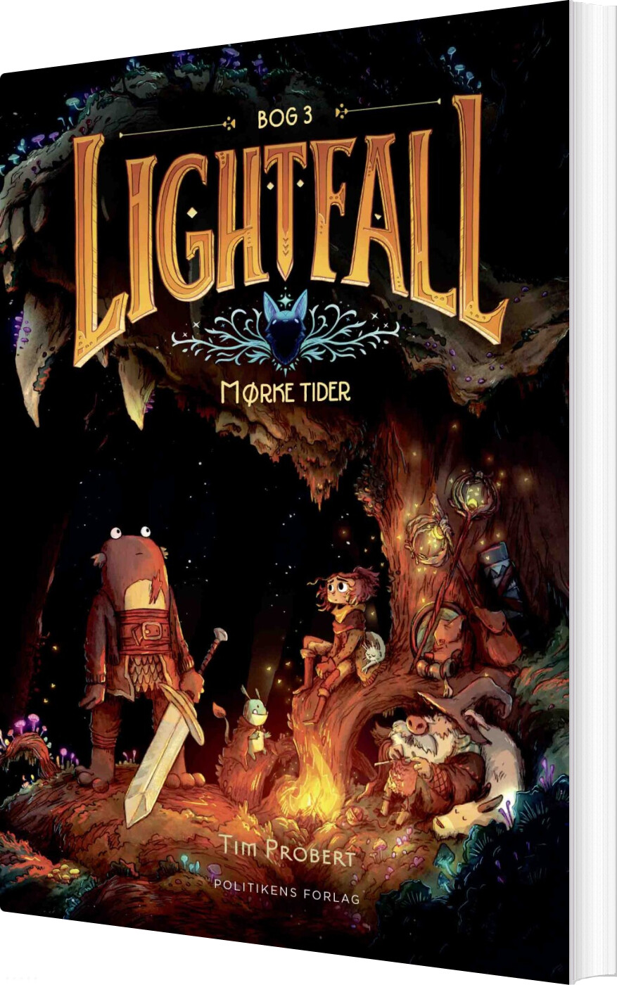 Billede af Lightfall 3 - Mørke Tider - Tim Probert - Bog